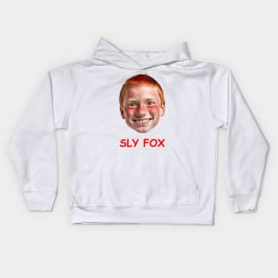 SLY FOX (Red Text) Kids Hoodie